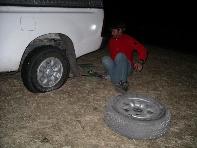 Primer reventon viniendo de Windhoek